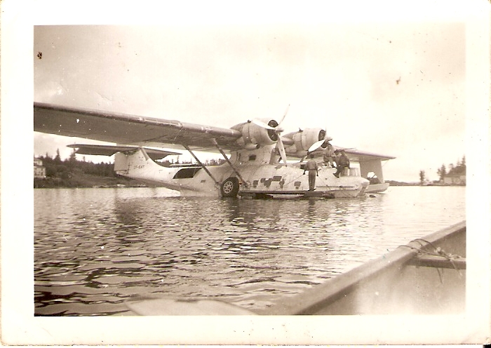 CF SAT fishboard Canso 1948 La Ronge