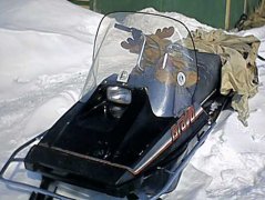 Miles steals snow machine